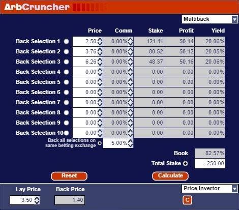arb cruncher|chromaweb arb calculator.
